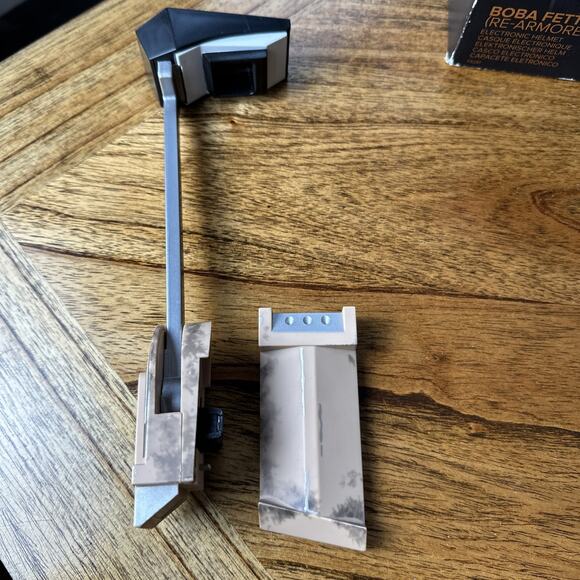 Star Wars Black Series Boba Fett Re-Armored Electronic Helmet W/Box Cosplay - Picture 5 of 11